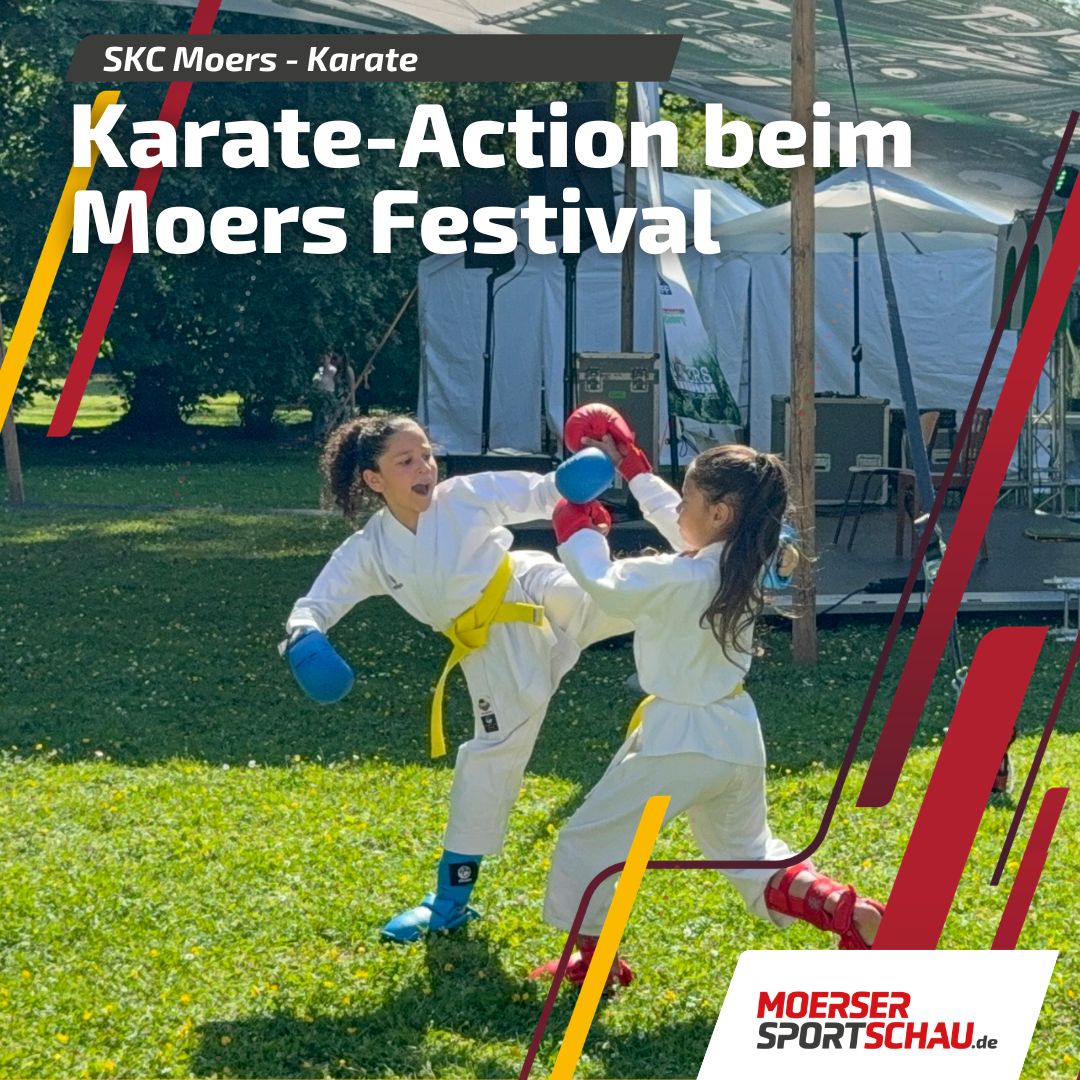 KarateKids begeistern mit Auftritt beim Moers Festival