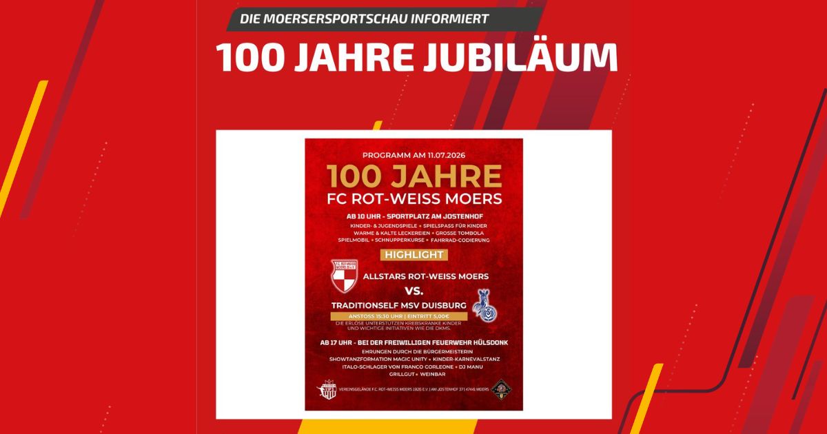100 Jahre Verein mit Herz werden groß gefeiert