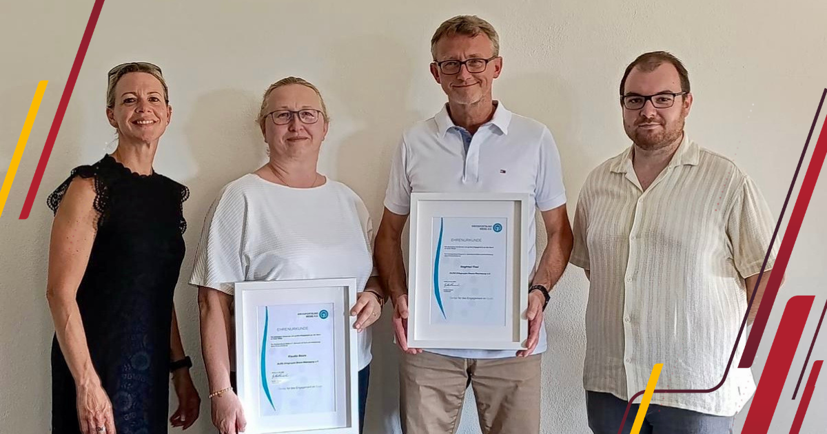Sieben engagierte Ehrenamtliche ausgezeichnet